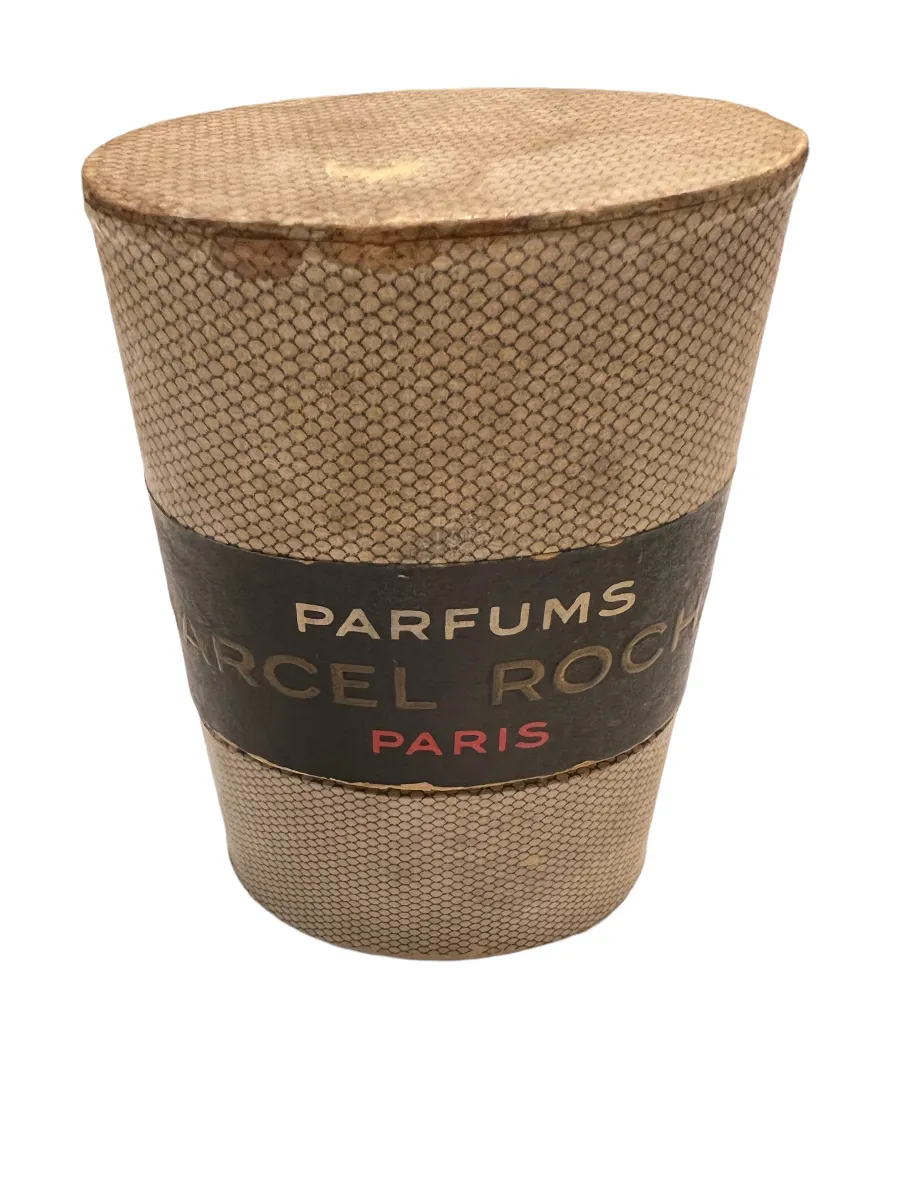 antique perfume bottle with Paris label