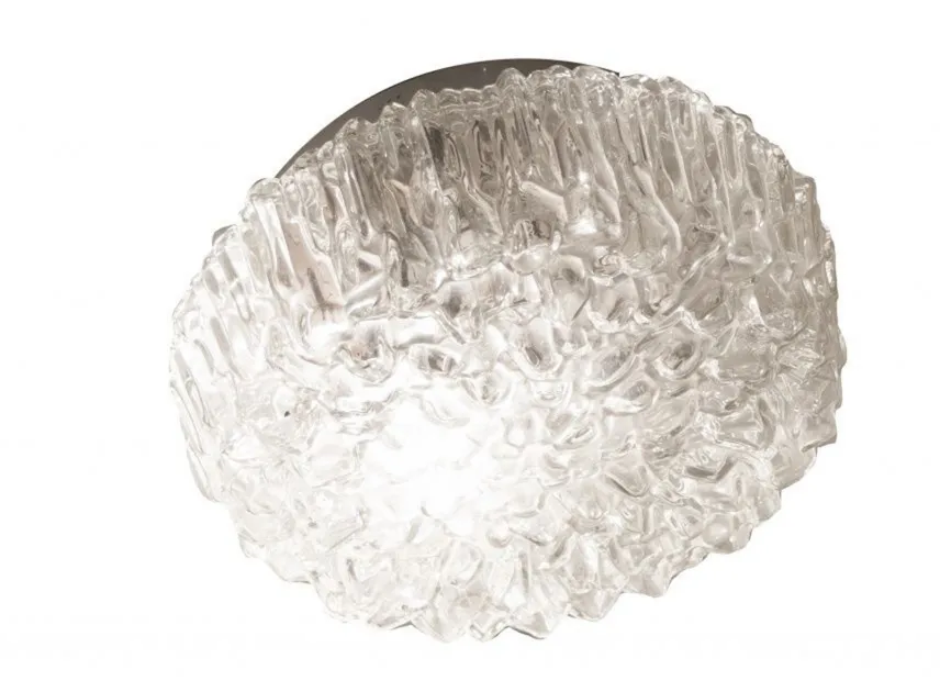 アンティークシーリングライト、テクスチャーのある丸いデザイン