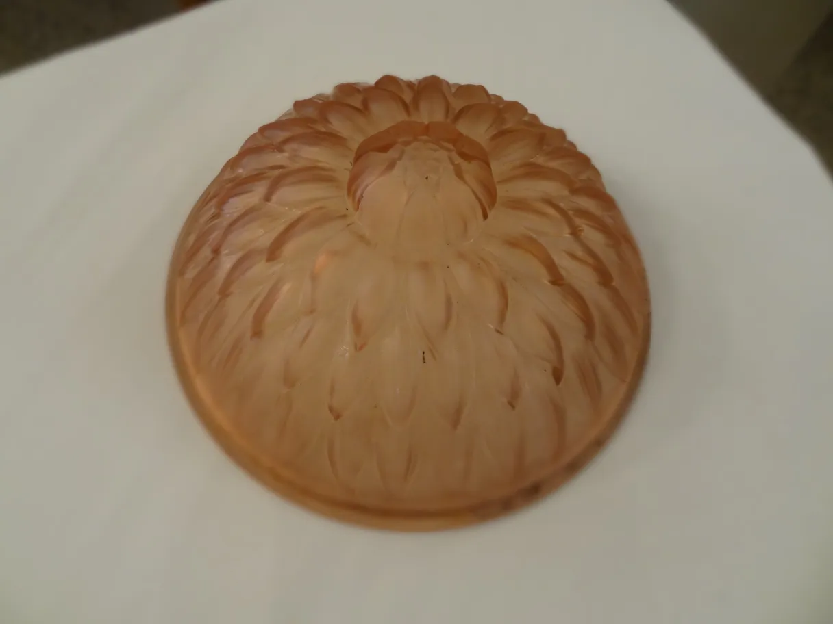 Luz de teto antiga decorativa com design floral elegante