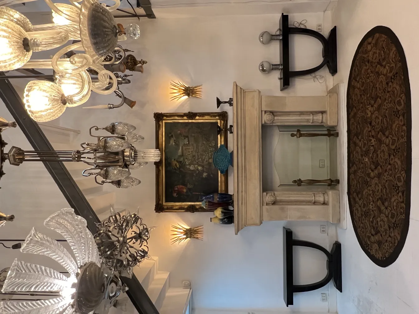 tovaglia antica in un ambiente elegante