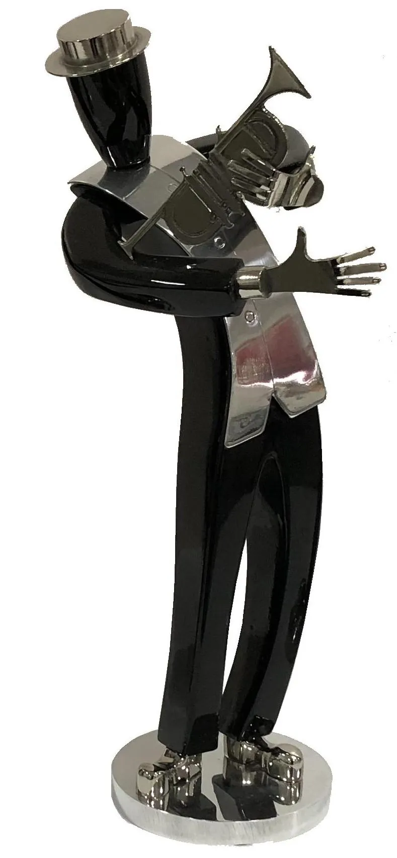 escultura antigua representando a una banda de música en pose