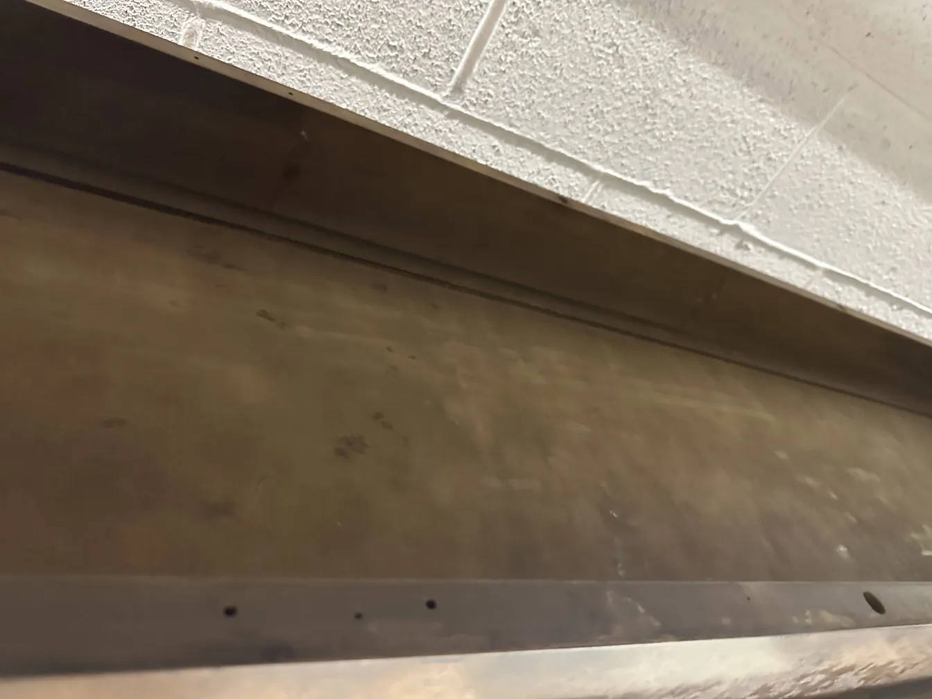 old decorative console with a clean surface