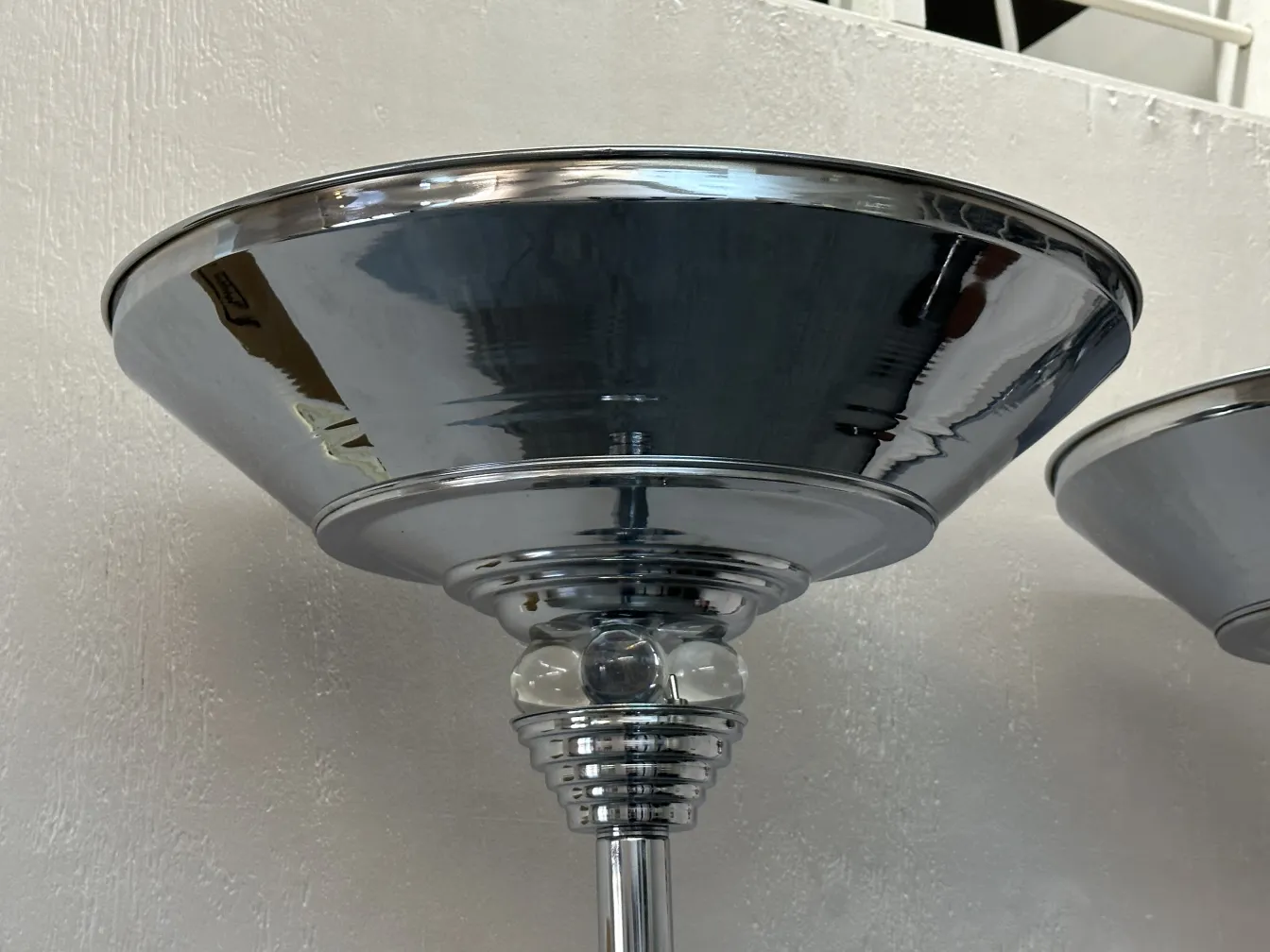 Set di 2 lampade da terra antiche con design elegante