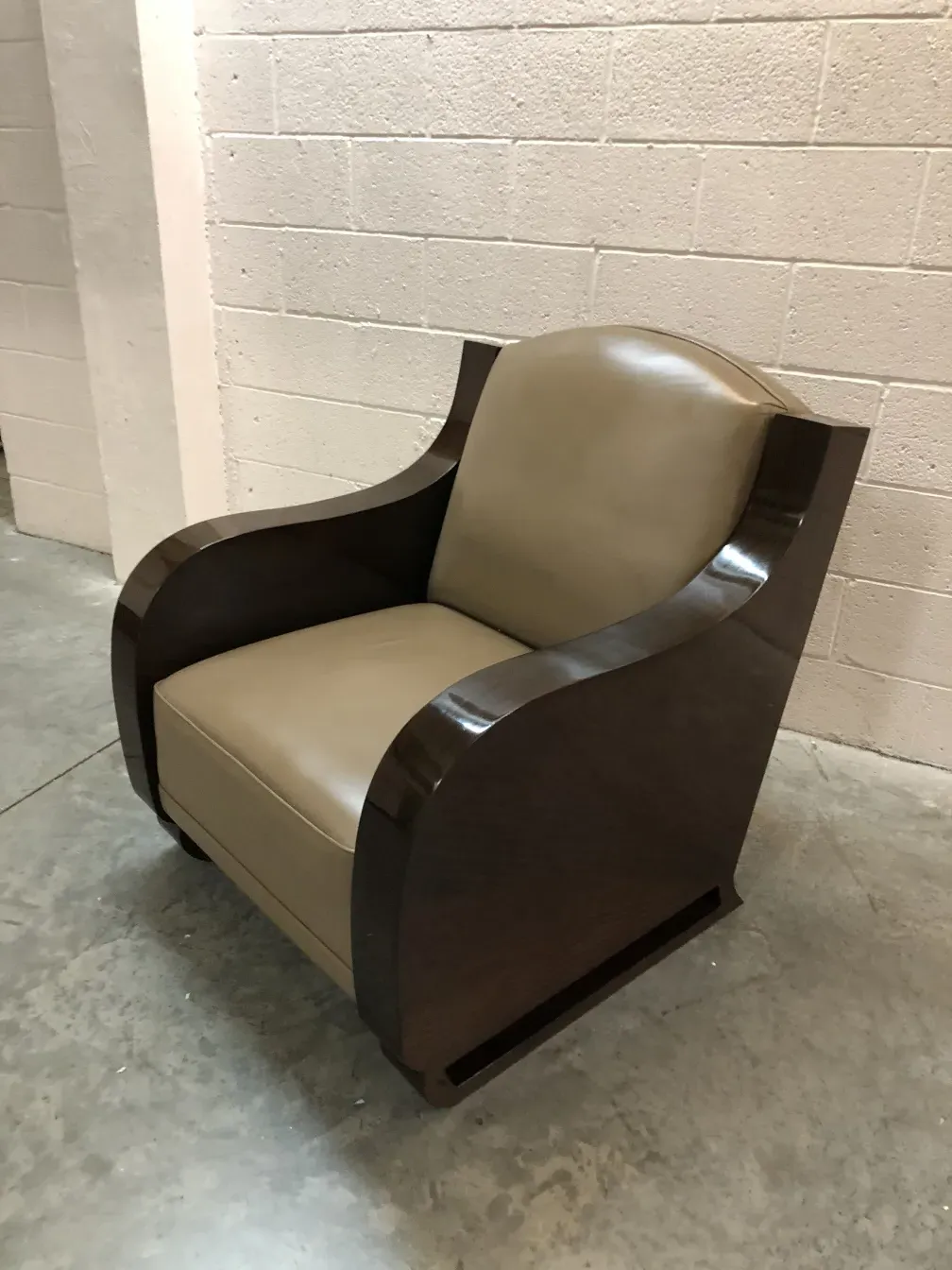 two antique armchairs with elegant design in a neutral setting