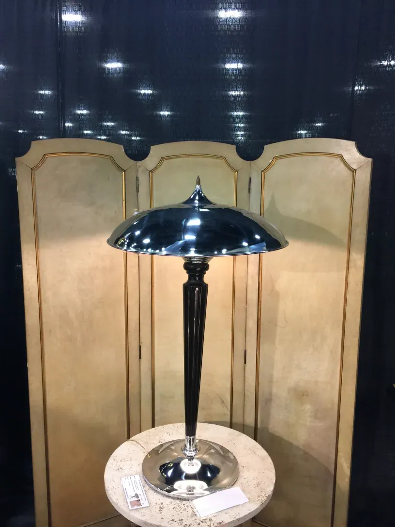 Two antique small tables with an elegant design, perfect for decorating any space.