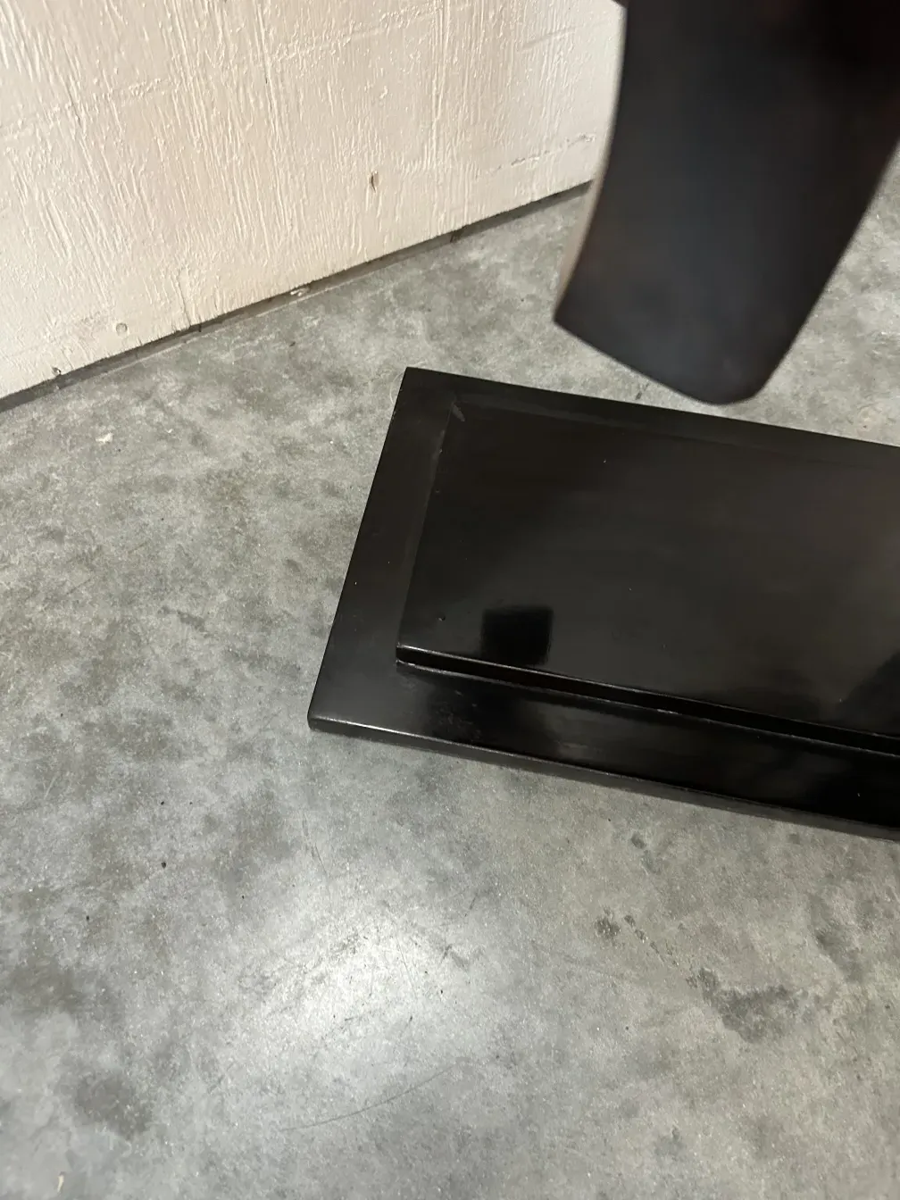 Vue de l'antiquité avec 2 chevaux décoratifs