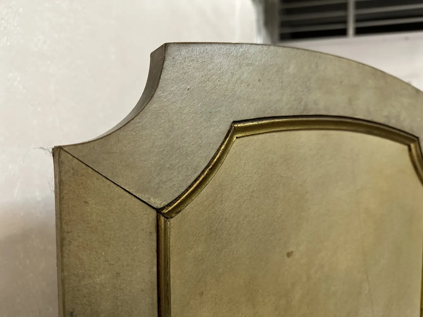 detail antiker paravents, elegantes design von adolphe chanaux