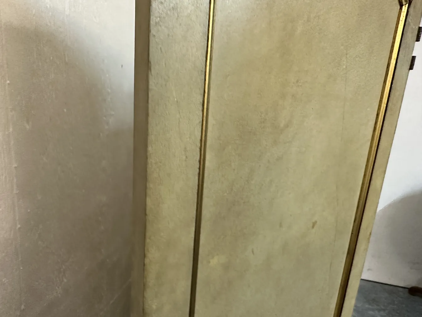 paravents anciens decoratifs d'adolphe chanaux dans cadre