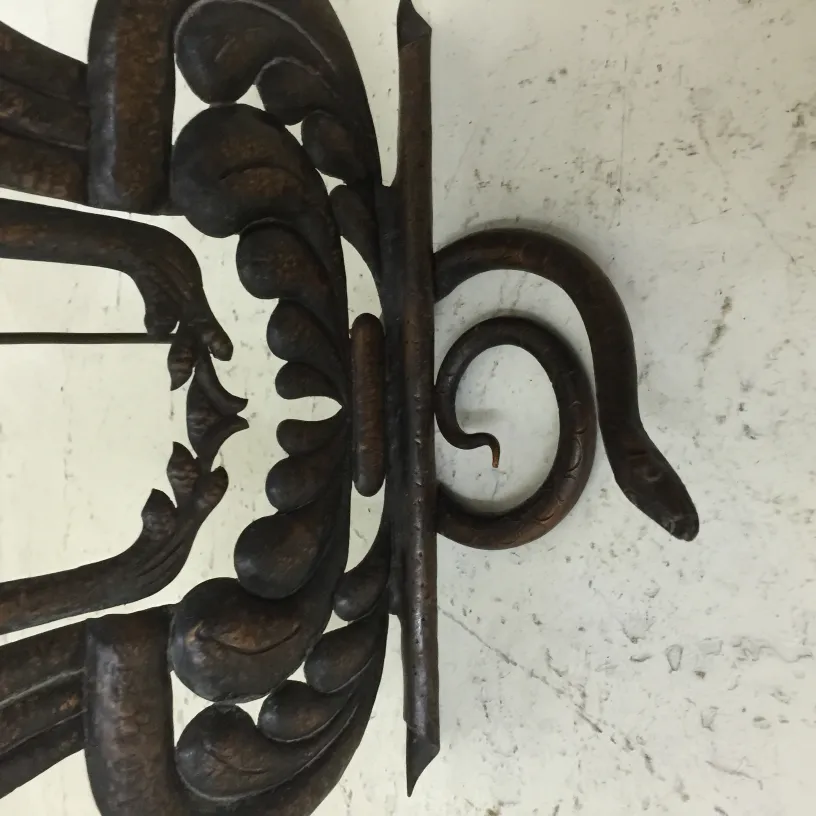 Antique picture frame decorated with intricate details