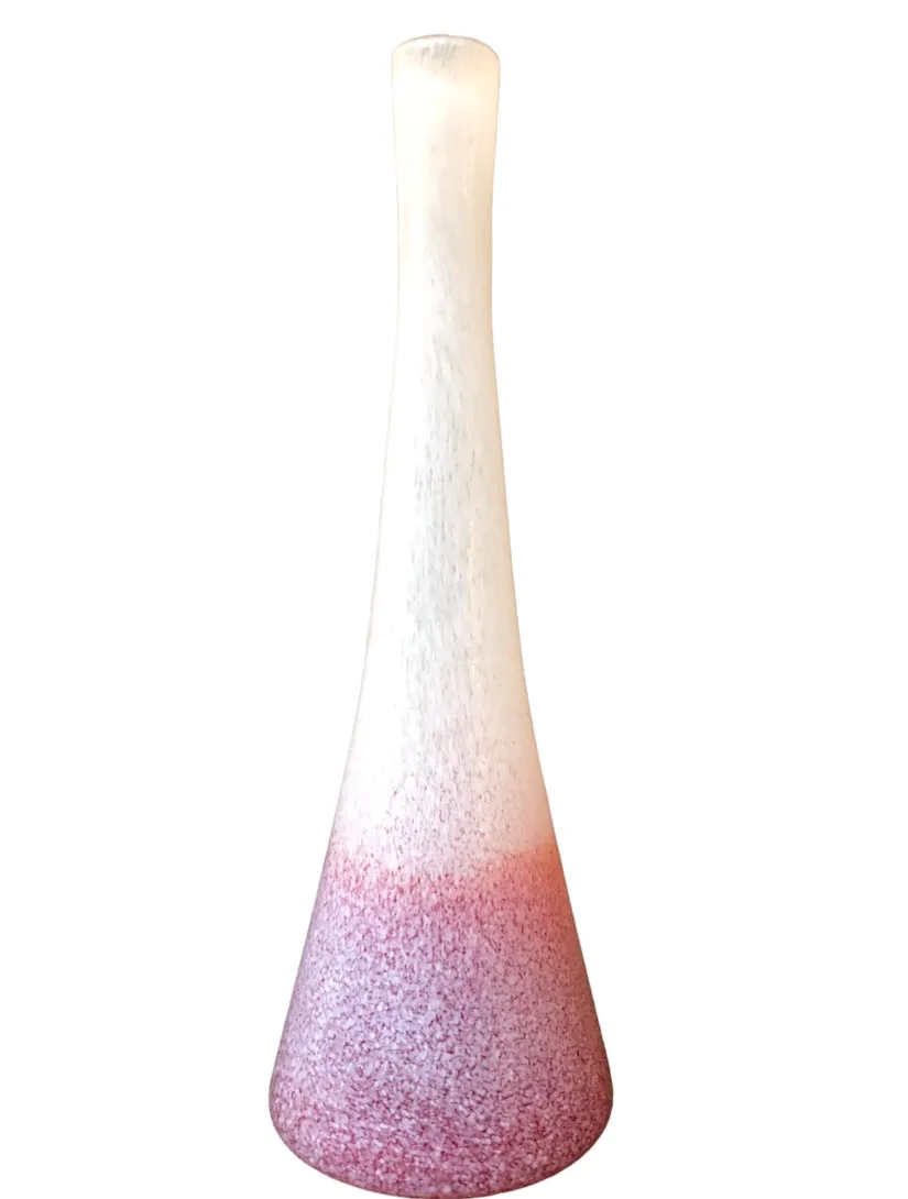 antique vase with elegant shape in light tones, cozy ambiance