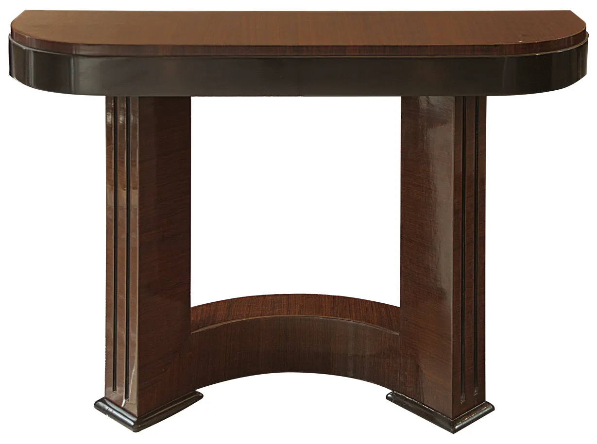 zwei antike Konsolentische im Art Deco-Stil, elegantes Design