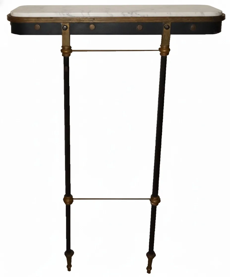 antike konsolentisch im art deco stil mit eleganten beinen