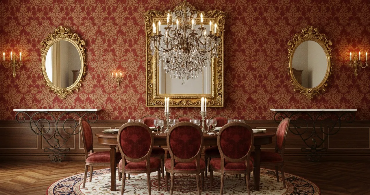 due mobili dresuars antichi decorativi in un ambiente elegante