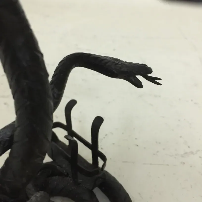 vintage card tray with elegant details and design