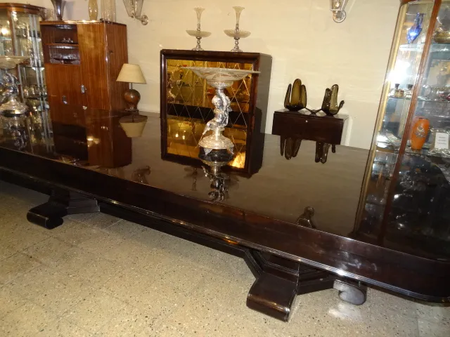 antique bookcase with elegant decorative details and classic ambiance