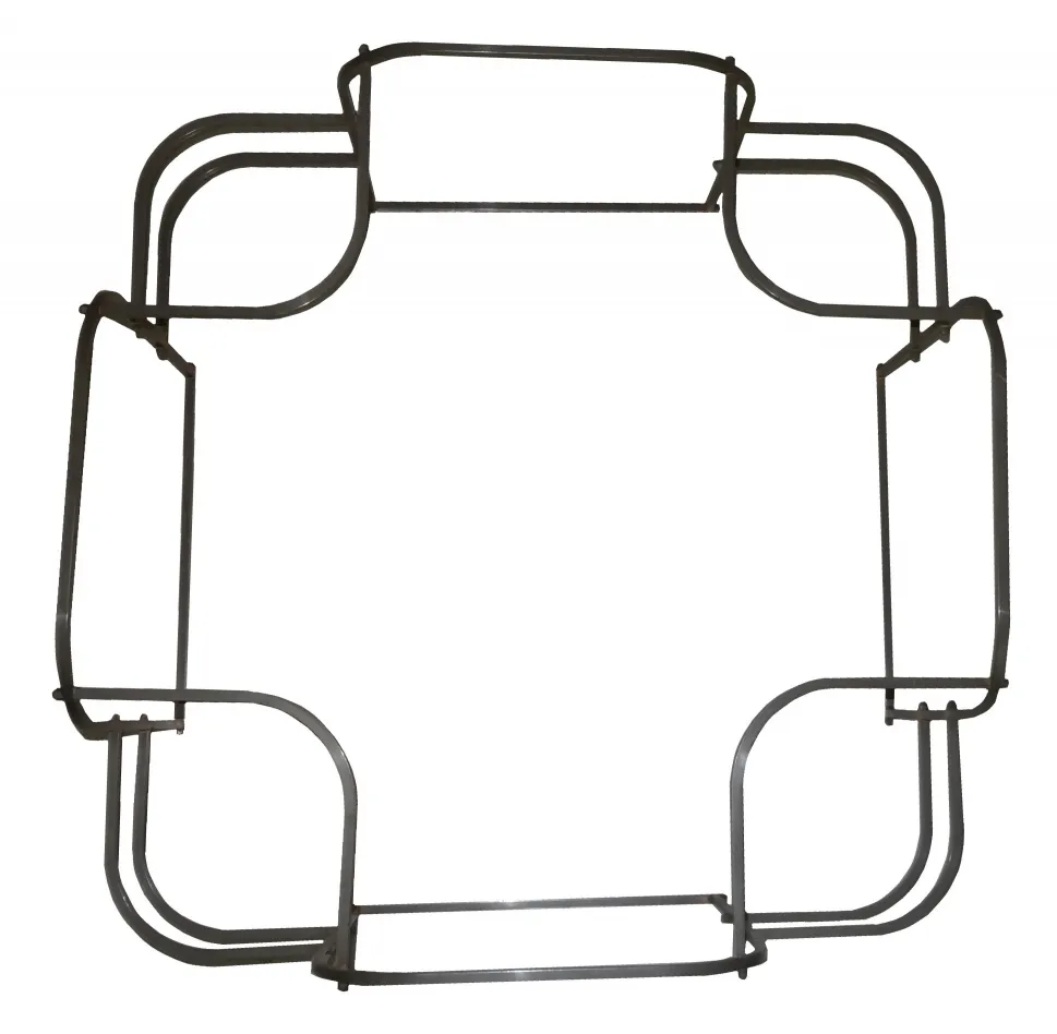 Couchtisch mit Art Deco Design, elegante Linien und antiker Stil