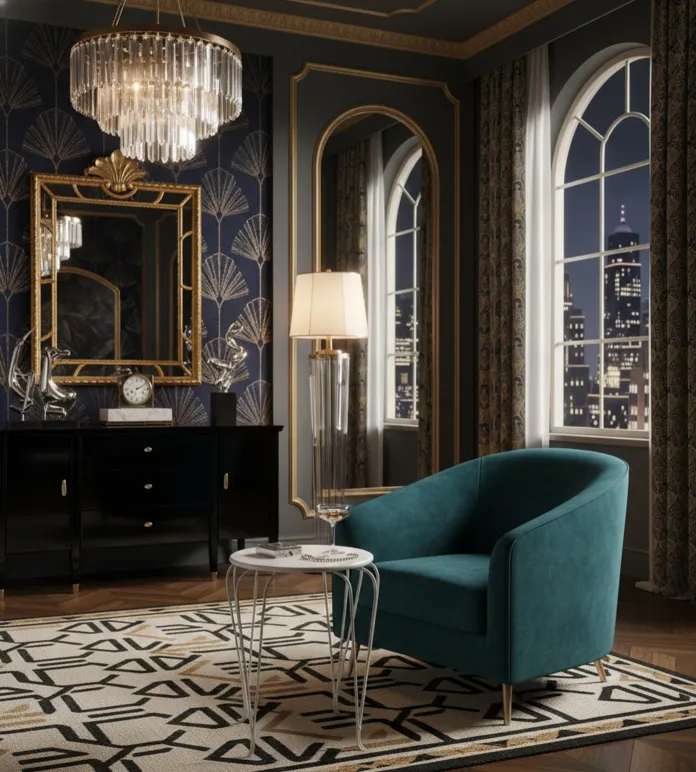 طاولة حديقة قديمة بتصميم أنيق.