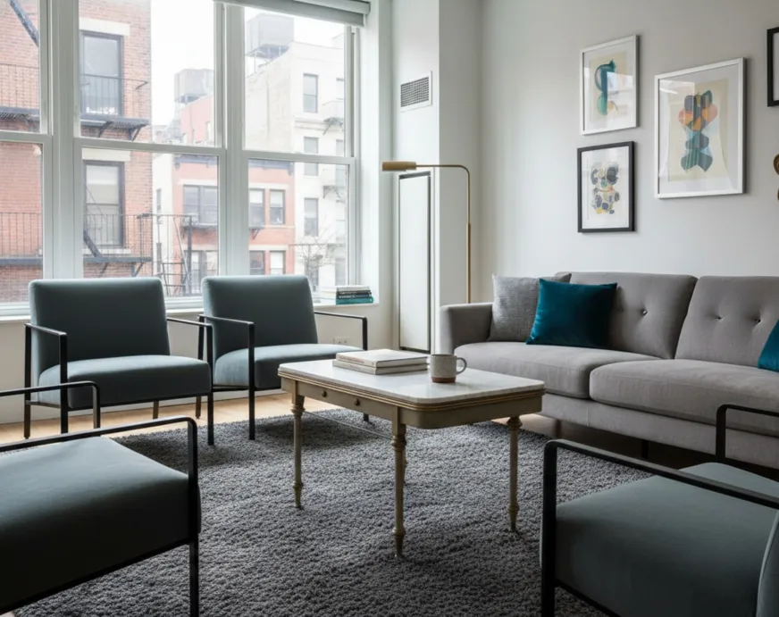 طاولة حديقة قديمة مع كتب وأجواء عصرية