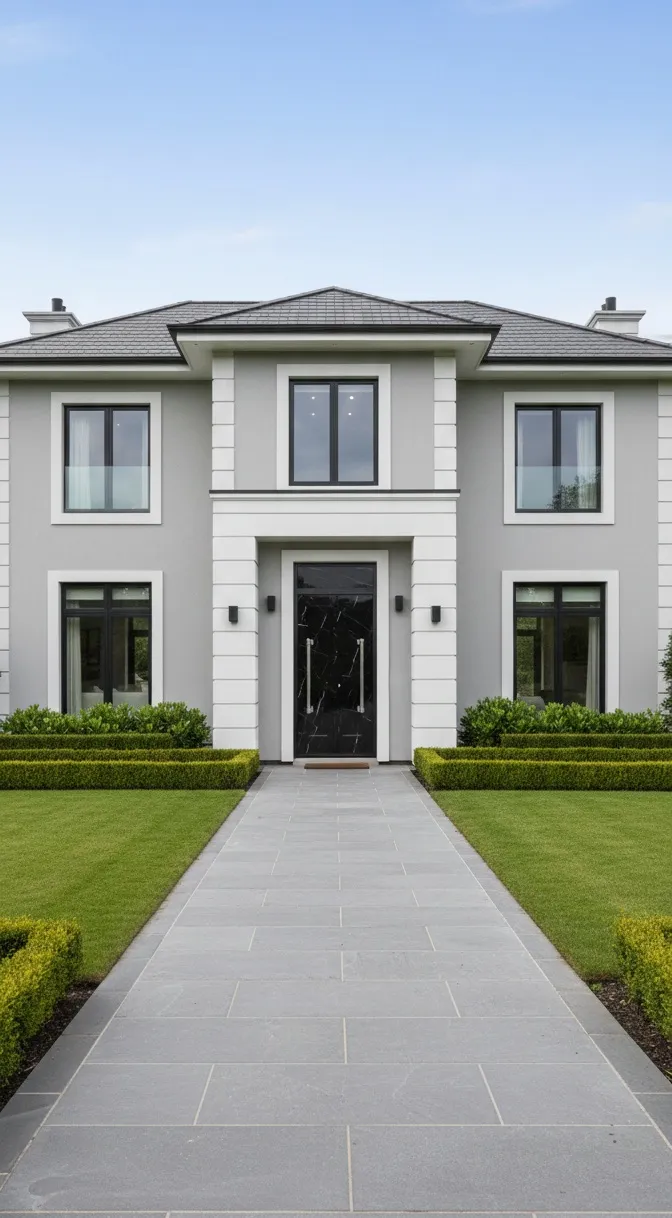 कला डेको डिजाइन के साथ पुराने दरवाजे हैंडल एक प्रवेश पर