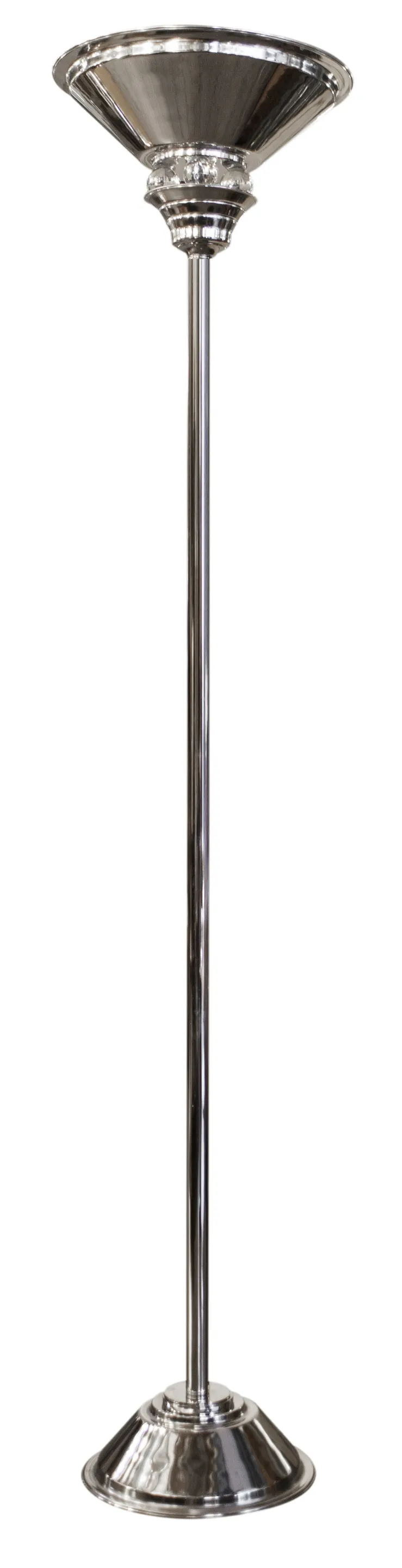 2 फ़्लोर लैंप का सेट चौड़े आधार के साथ प्राचीन