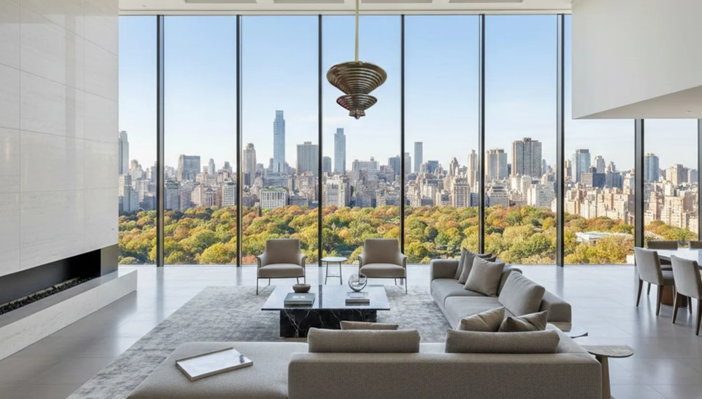 पुरातन लटकता हुआ दीपक आधुनिक कमरे में दृश्य के साथ