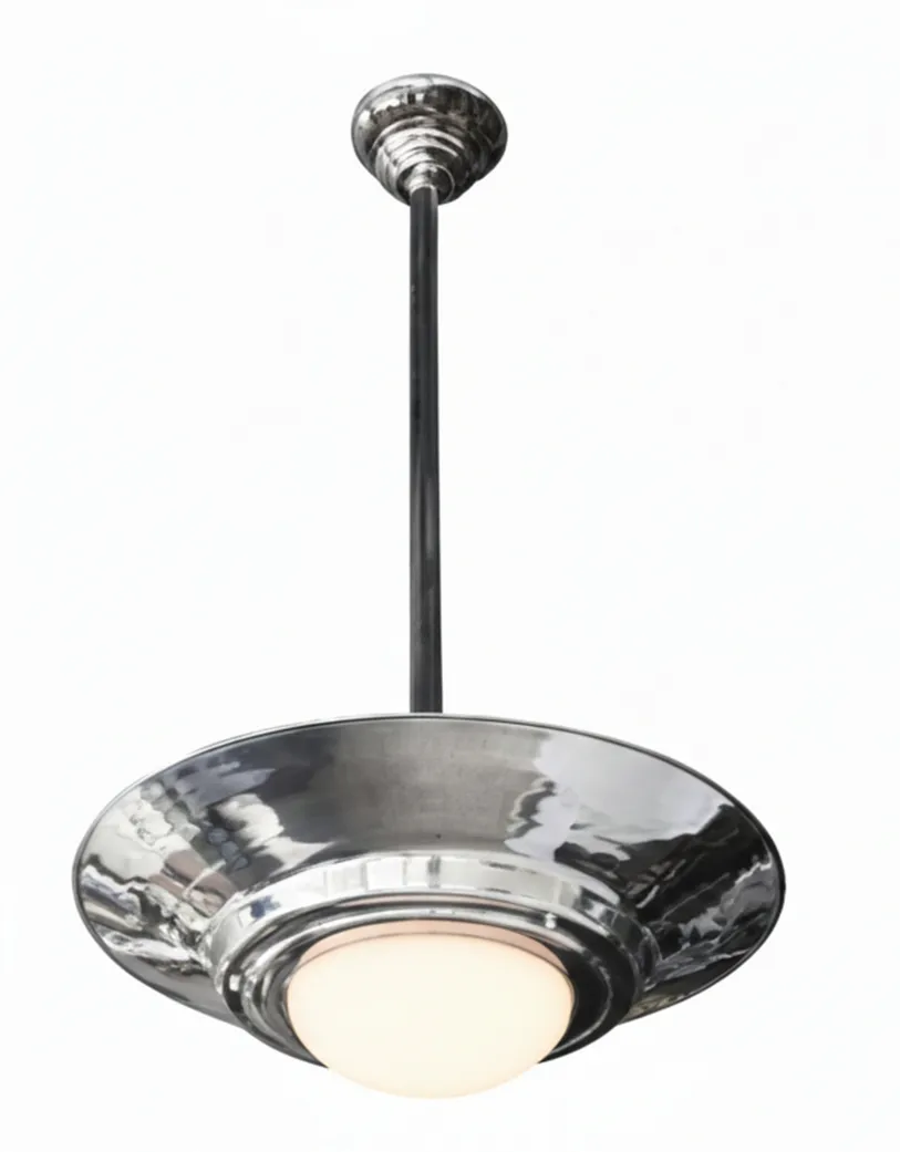 4 antique hanging lamps with elegant design in a bright setting