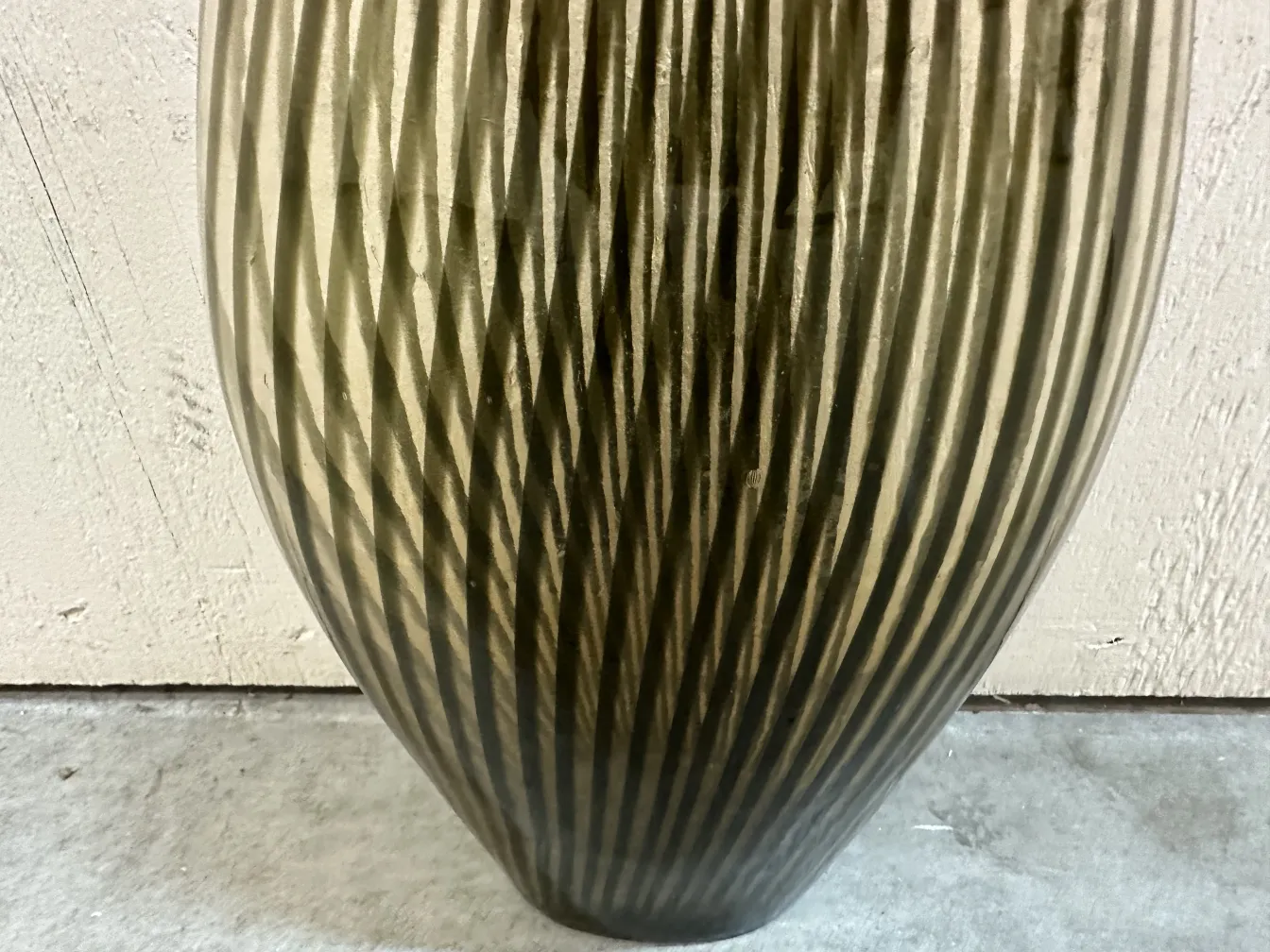 2 floreros antiguos de Murano con diseño decorativo