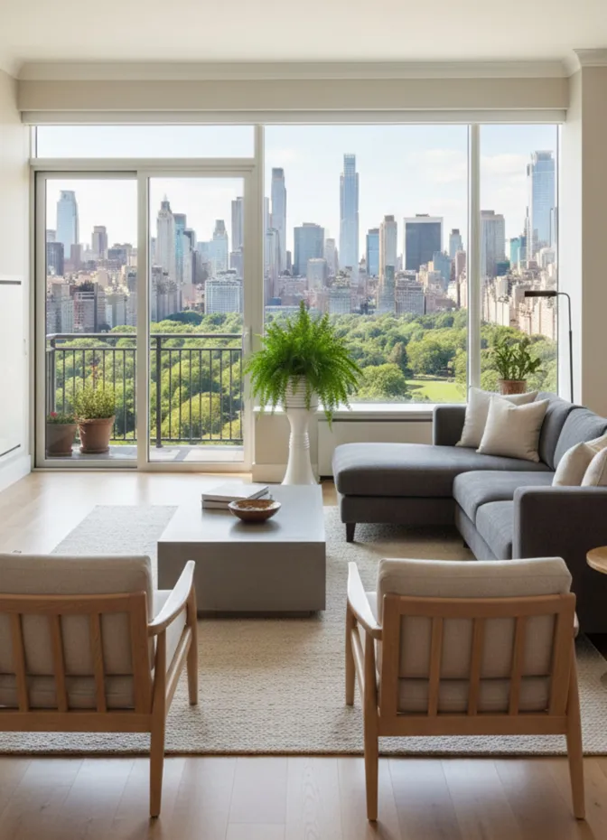 アールデコスタイルの古い植木鉢と緑の植物