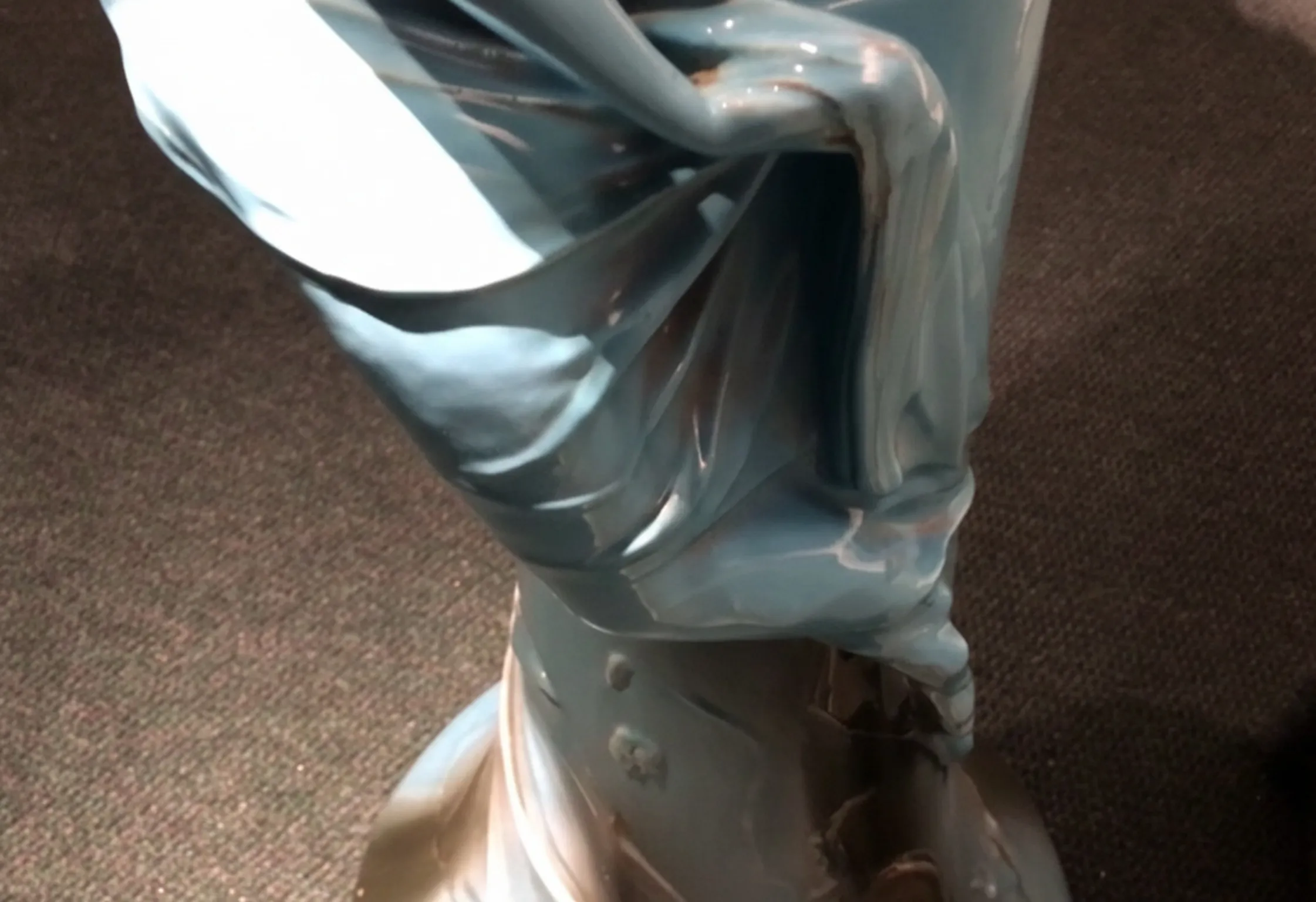 古董花盆，装饰细节，经典环境