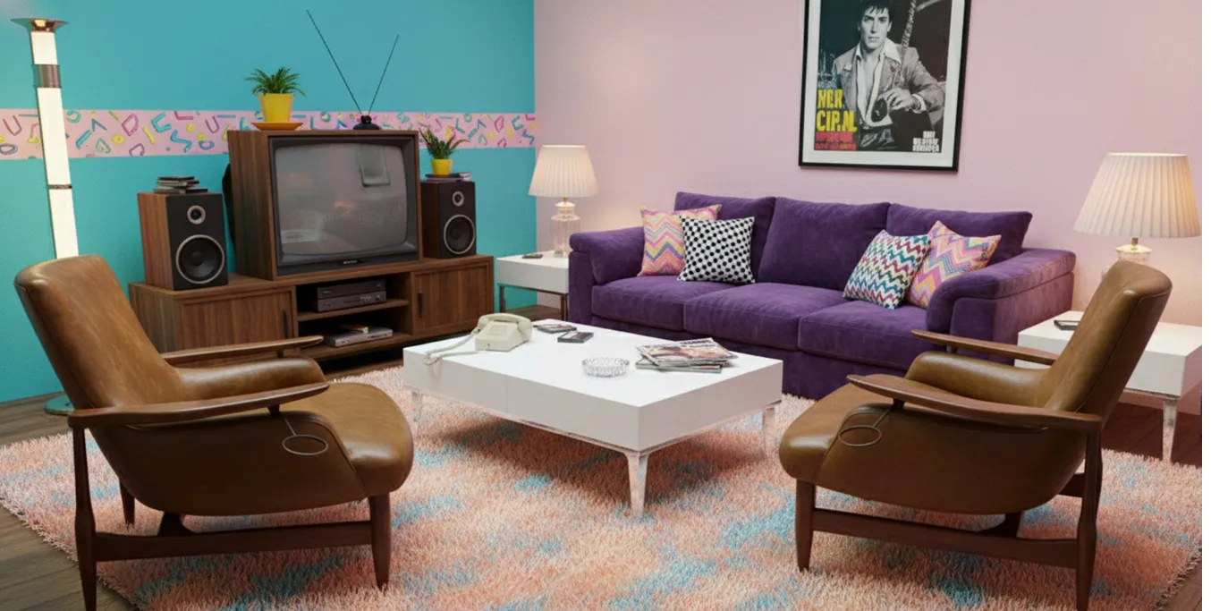 복원해야 할 고전 안락의자 2개, 아늑한 환경에서