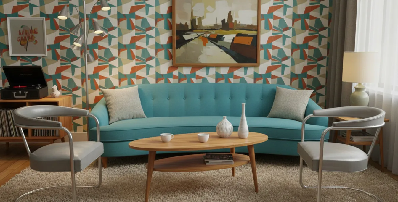 two antique armchairs to be restored in a modern setting