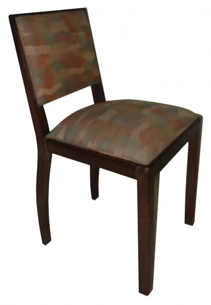 antique chair to restore with modern texture