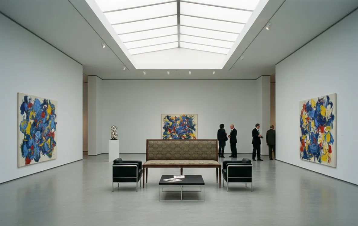 banqueta antigua en un ambiente artístico, decorativa y acogedora.