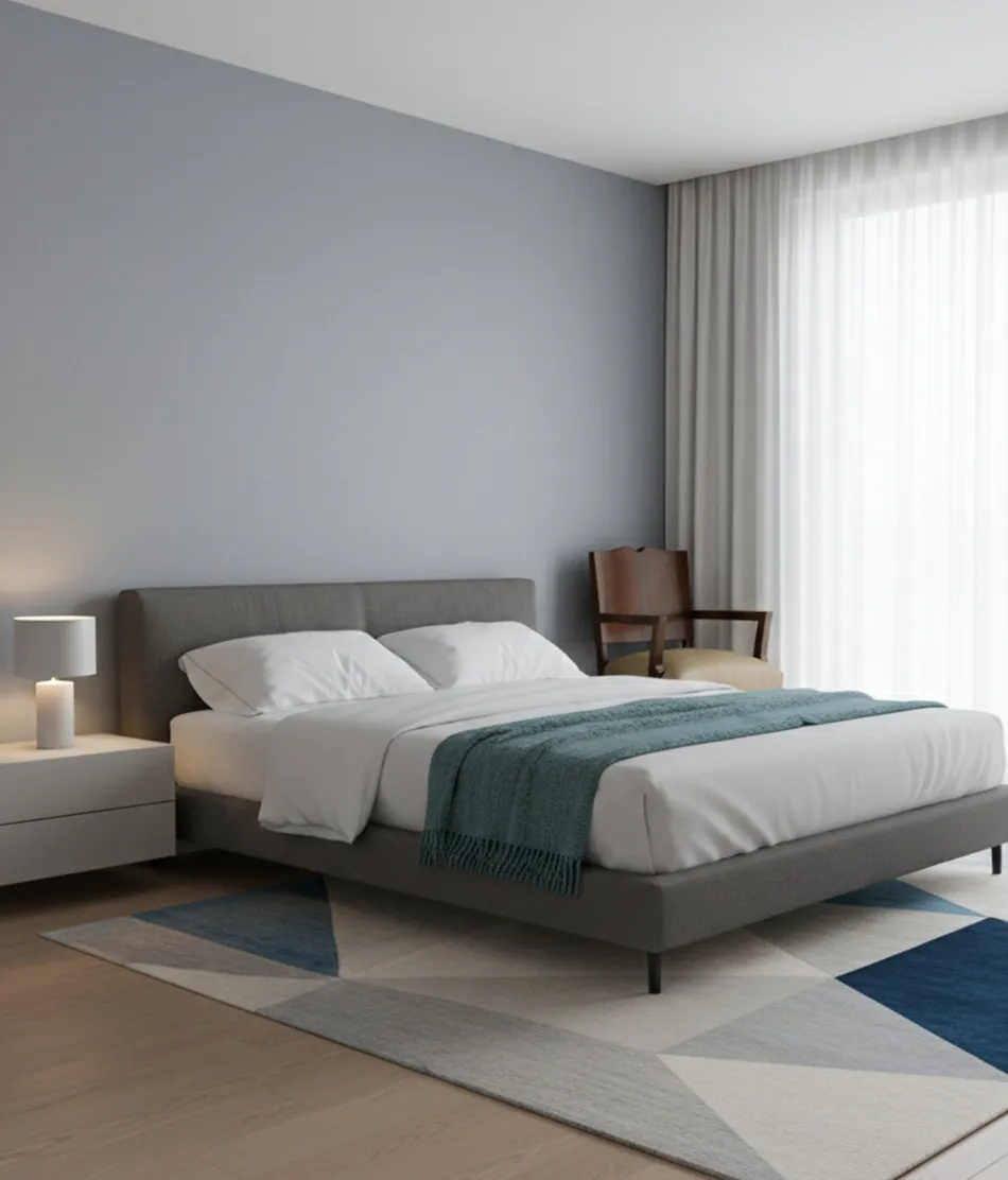 antiker Sessel im Art Deco Stil in einem Raum