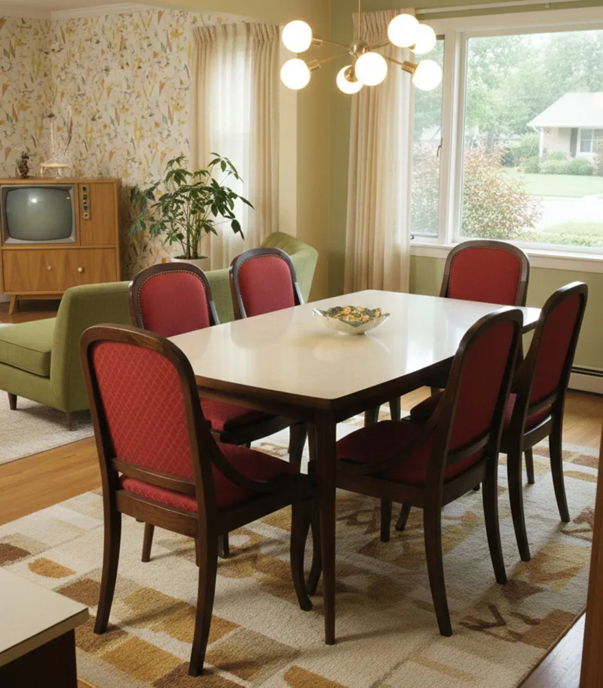 6 antike stühle zur restauration in einem gemütlichen ambiente