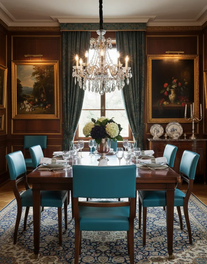 Seis sillas antiguas, con decoración elegante y un ambiente acogedor, listas para restaurar.