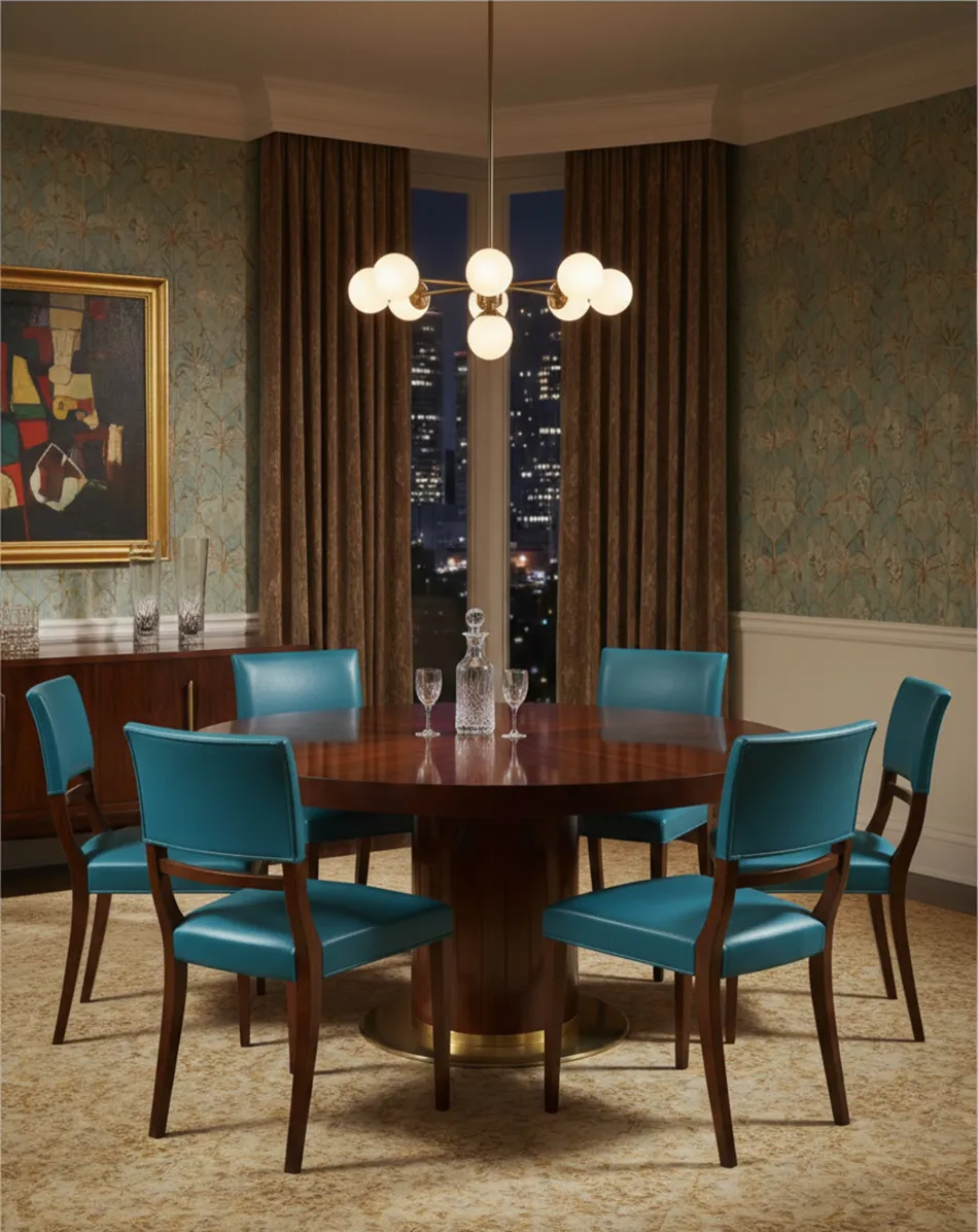 Set di 6 sedie antiche da restaurare in un ambiente elegante