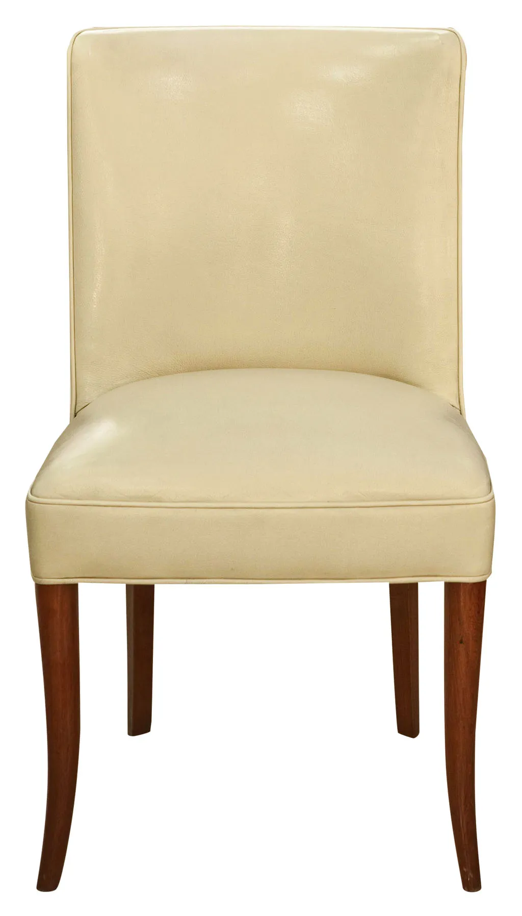 10 antique chairs to restore, featuring classic legs and light upholstery, in a cozy setting.