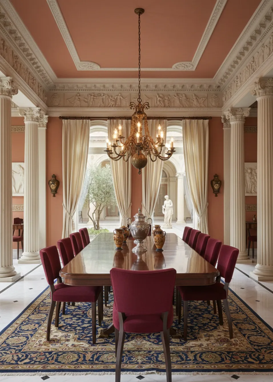 10 antique chairs to restore in an elegant setting