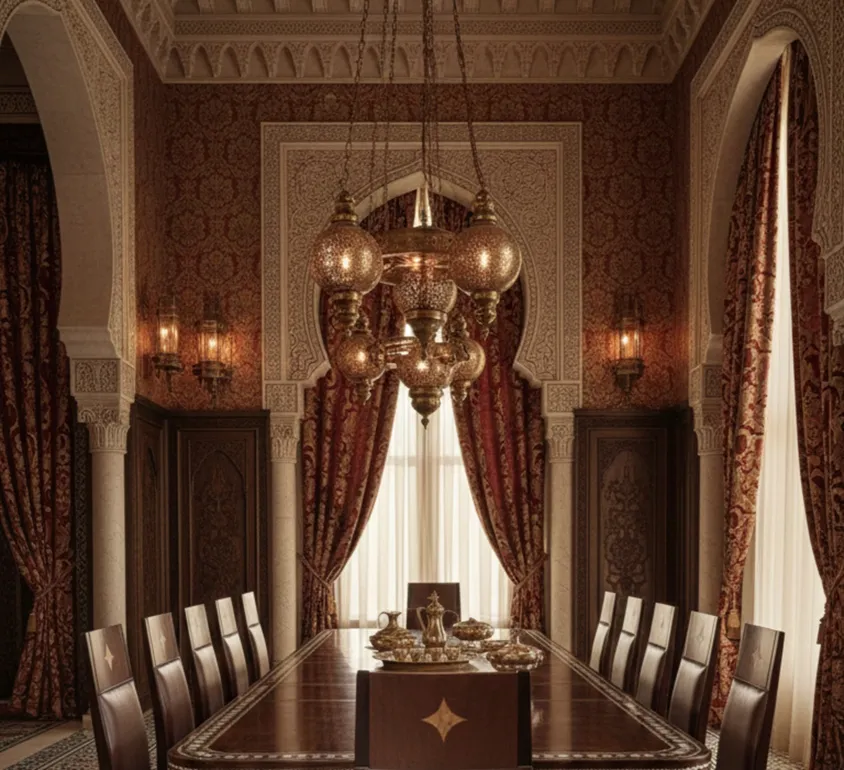 12 старинных стульев для реставрации в светлой элегантной столовой