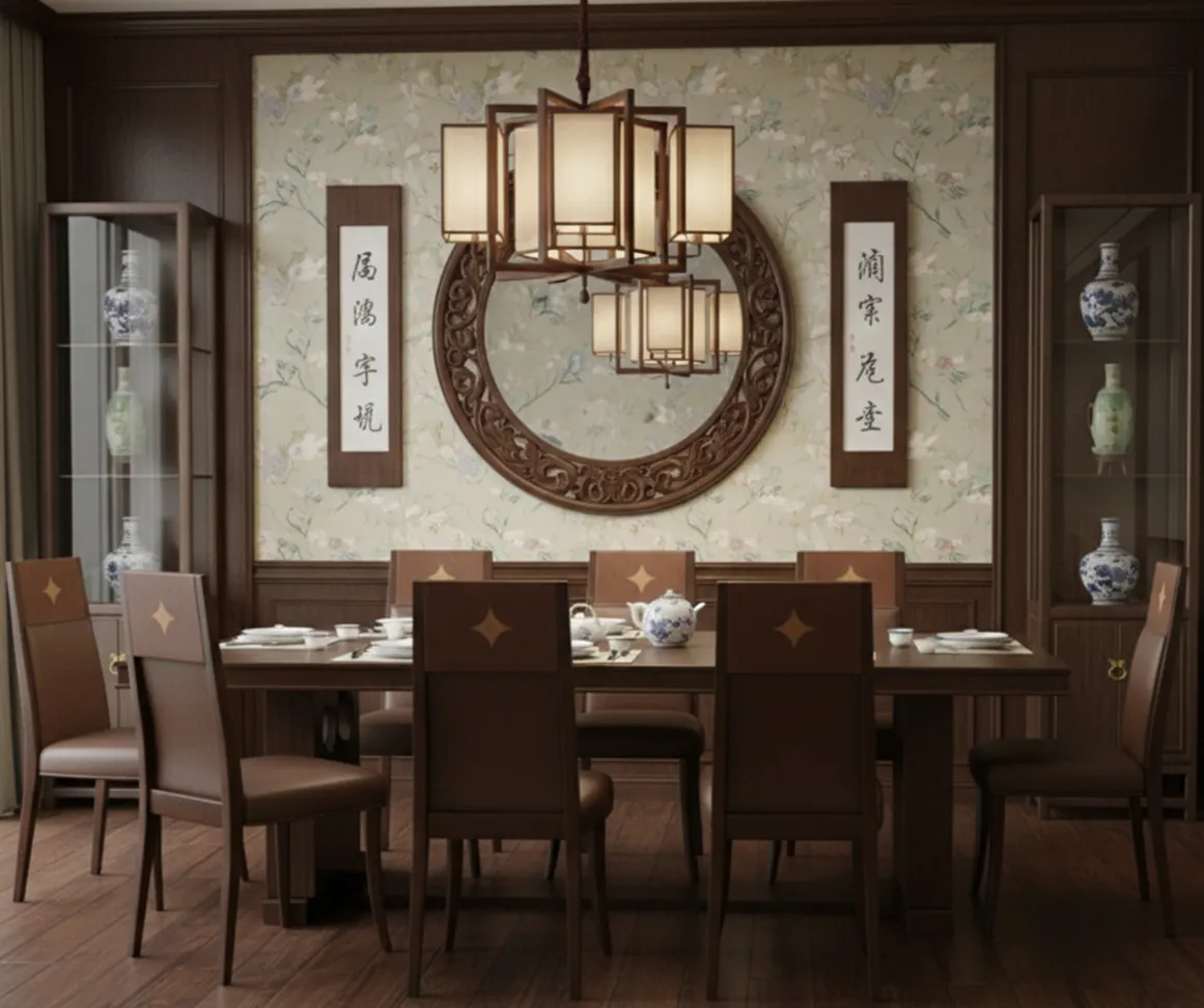 12 antique chairs to restore, featuring elegant wall decor