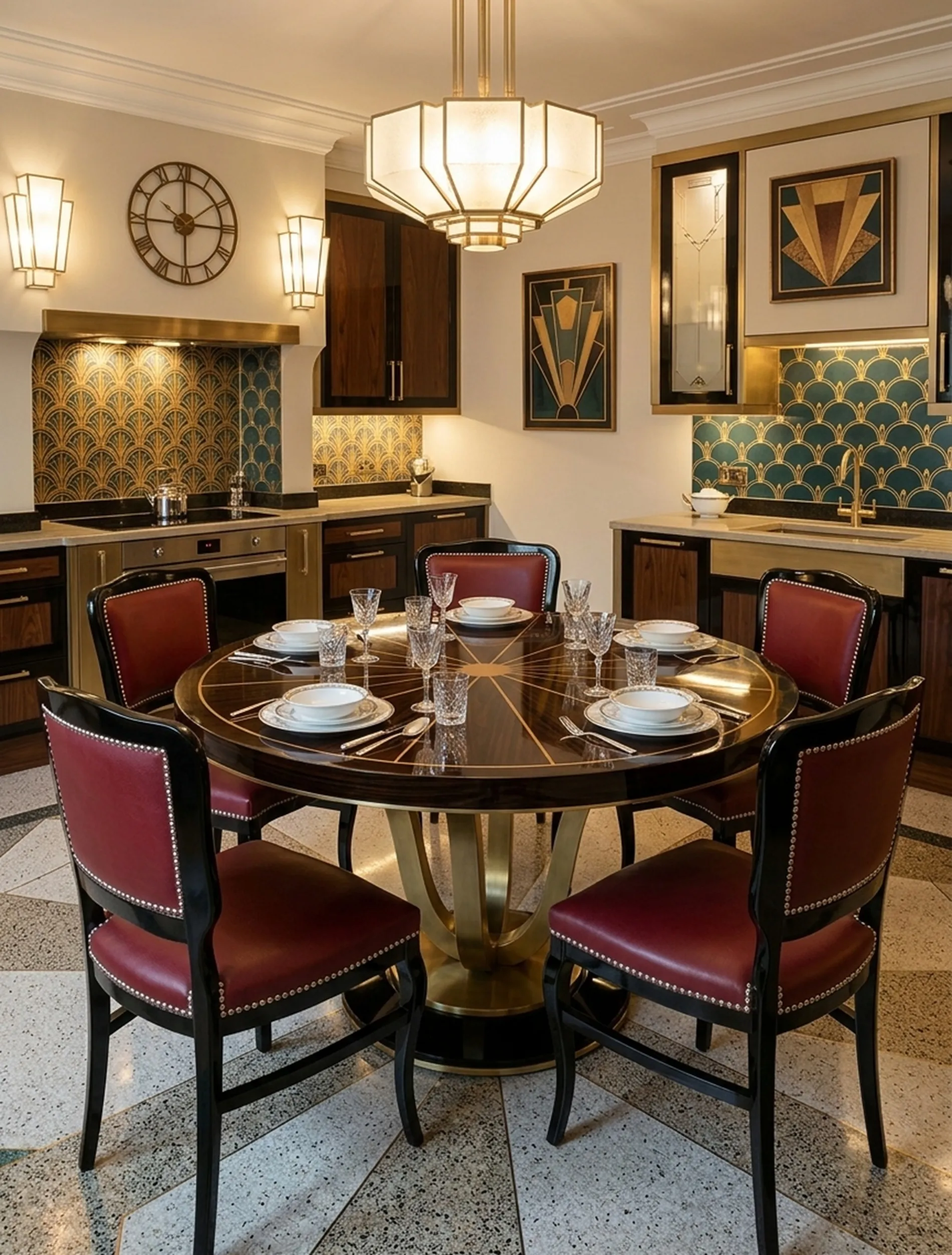 sei sedie antiche elencate per restauro in un ambiente elegante