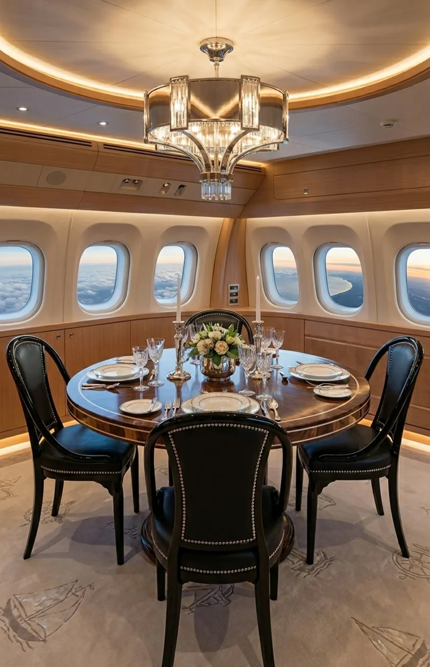 4 старых стульев thonet в элегантной столовой