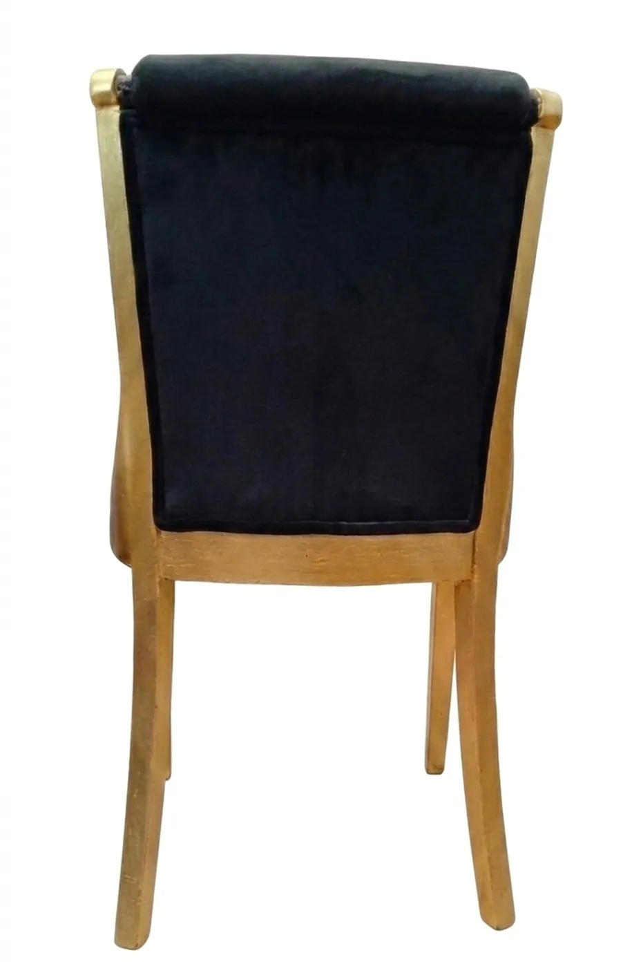 Back view of 6 antique chairs to restore, featuring a classic design