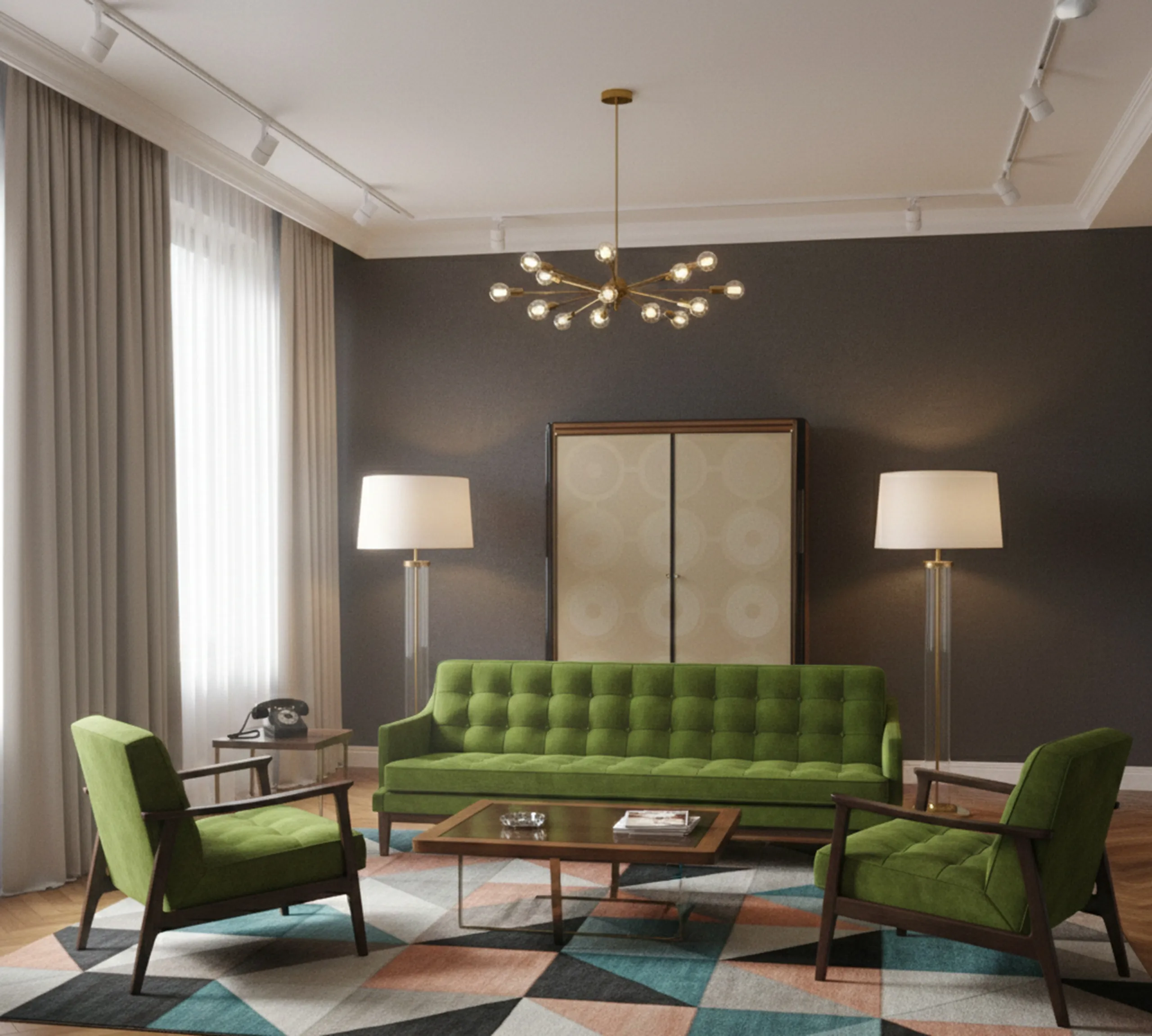 Antiga estante de livros em um ambiente acolhedor.