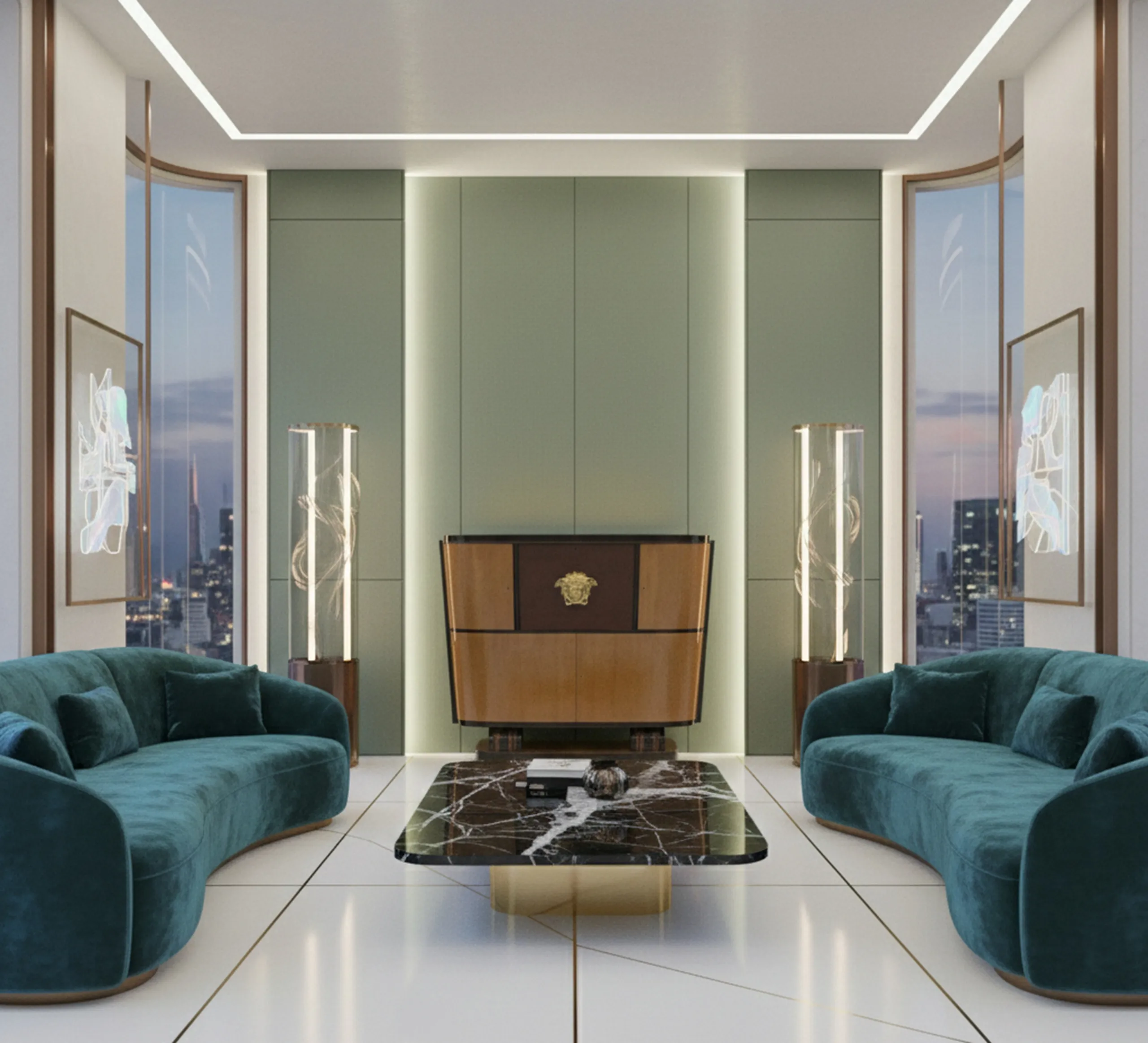 estante de livros antigo com design elegante e livros decorativos