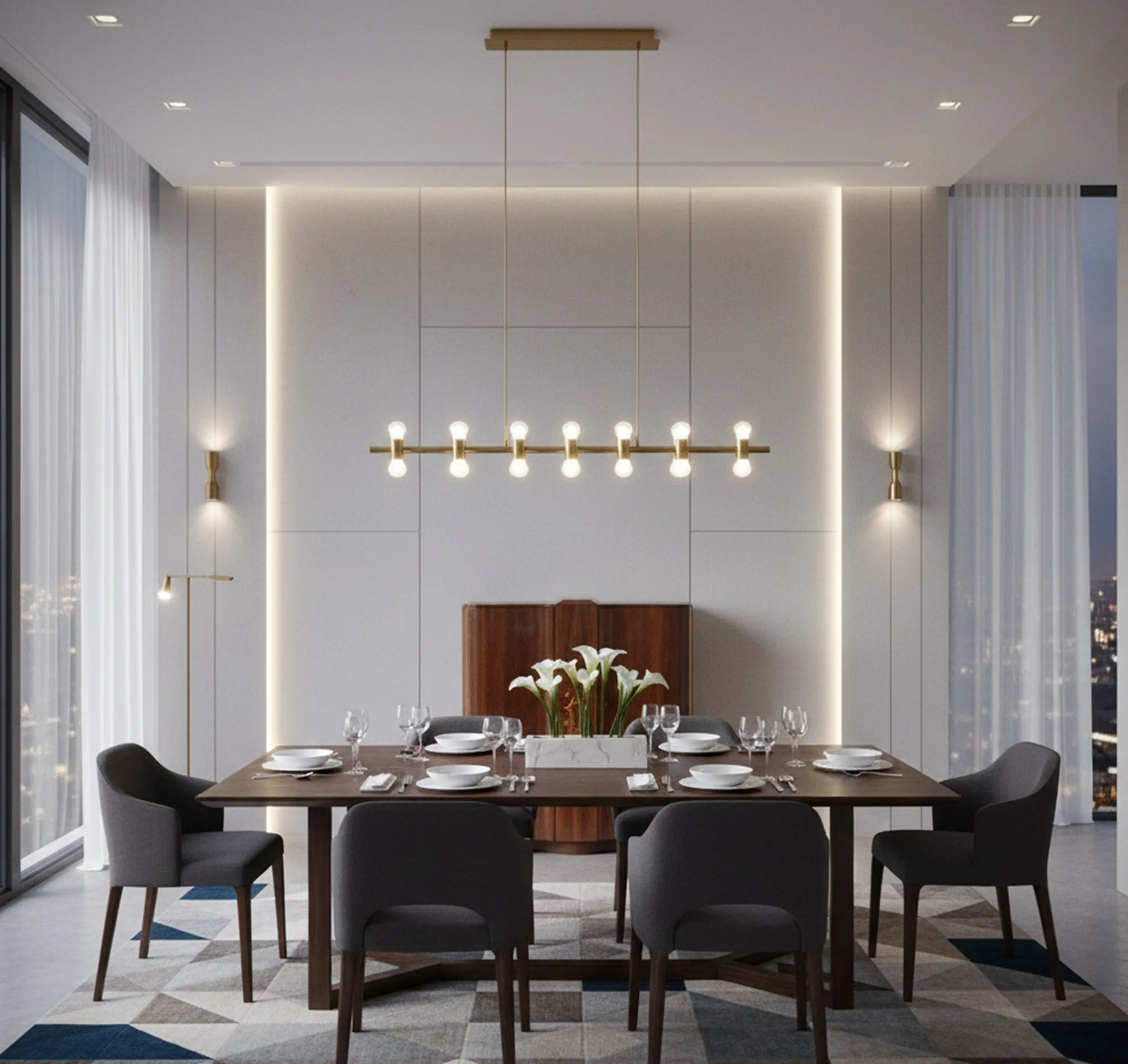 Meuble à cocktail ancien dans un cadre moderne