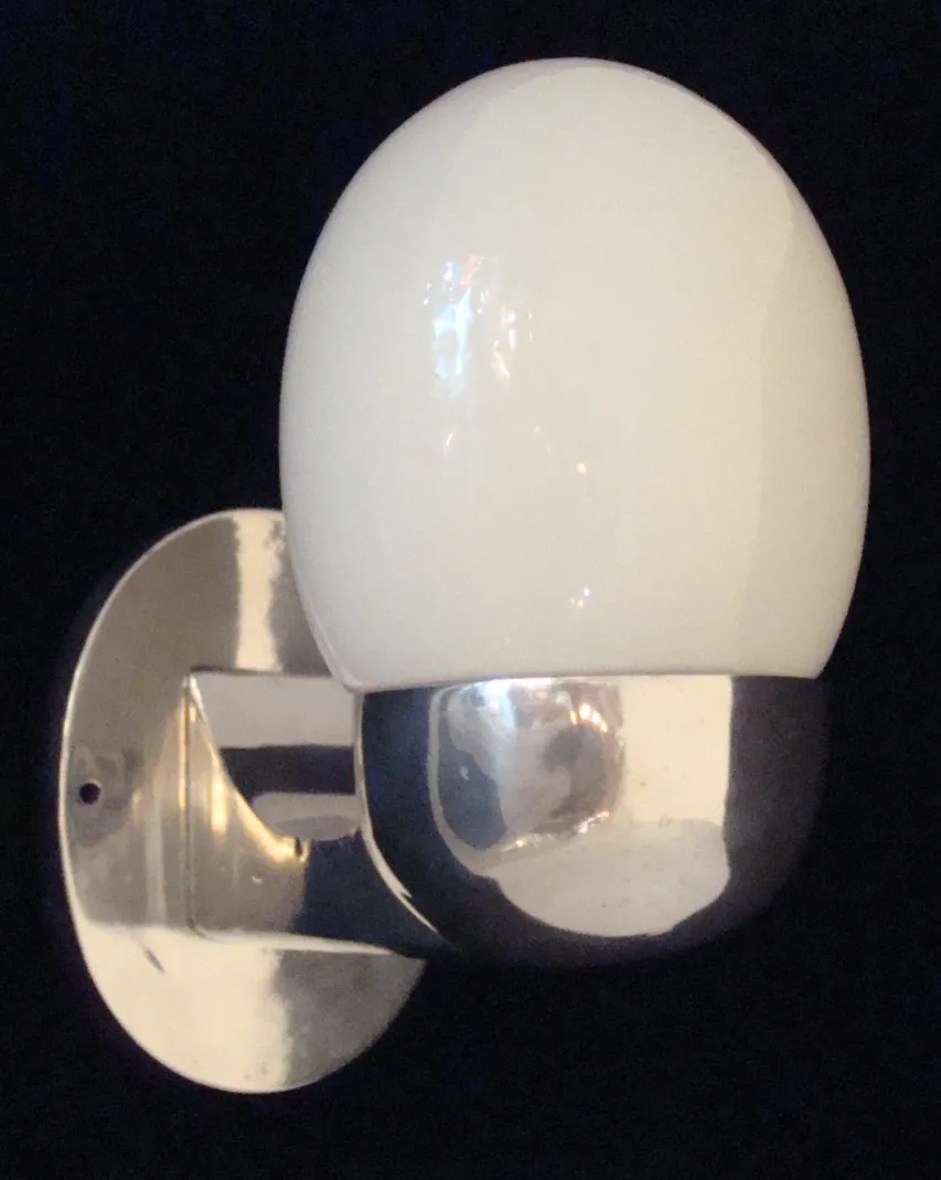 고전적인 벽등 한 쌍, 아르데코 디자인, 타원형