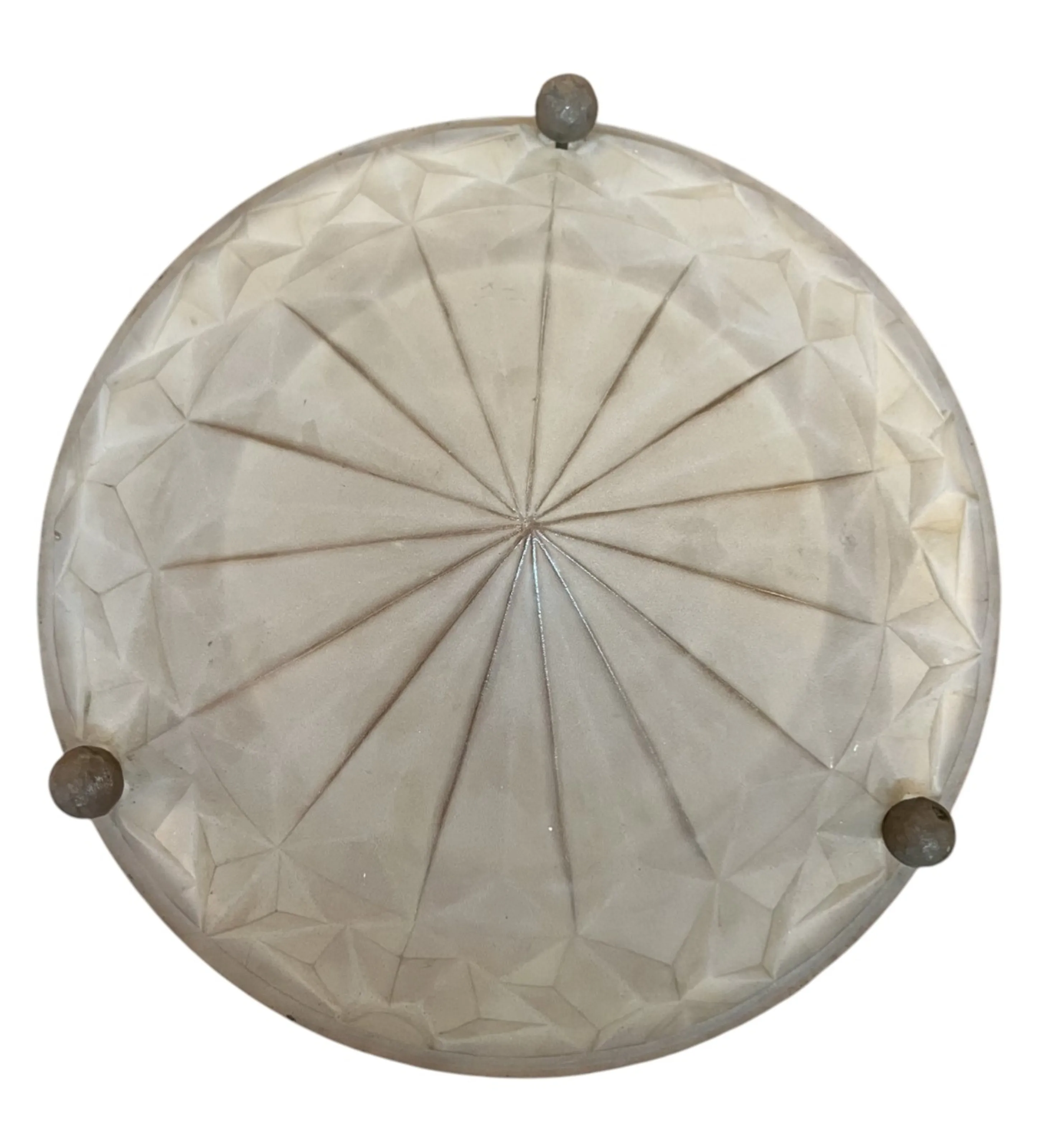 plafón antiguo con diseño geométrico decorativo