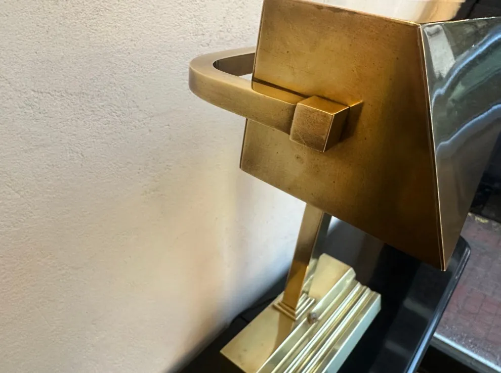 Antique table lamp Art Deco with modern design. Ideal for decoration.